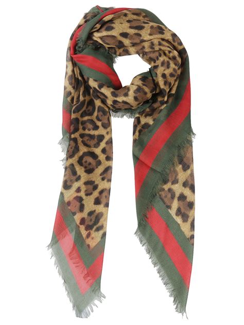 gucci inspired animal print scarf